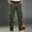 Green, variant on EGNMCR Men's Lightweight Pants, Cargo Pants Men, Linen Pants Men Men's Trousers Pants For Men Cotton Solid Color Multi-pocket Straight-leg Pants Denim Trousers Men Pants