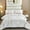 White, variant on White Gold Metallic Marble Comforter Set King Size Bedding Set Soft Microfiber Bedding 103"x90"