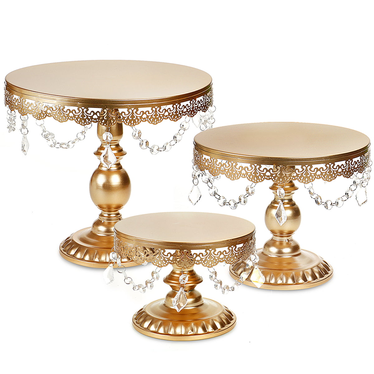 Cake Stand 28cm Stainless Steel Cake Stand Cake Plate Cupcake Stand
