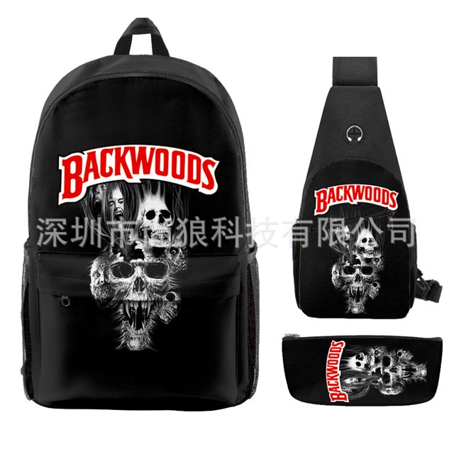 Student School Bag, BACKWOODS Backpack, Large Capacity Waterproof Backpack-Youyoupin