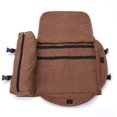 thumbnail image 3 of Bartender Kit Tote Bag, Large Barware Set Roll Bag, Cocktail Making Tool Set Bag, Portable Bar Case Bag, Cocktail Accessories Kit Roll Pouch,Multi-Funtion Barware Set Storage Case (Brown), 3 of 5