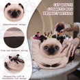 thumbnail image 3 of Bolsa de maquillaje Openhahaha Organizador de viaje con cordón Cat Lover, 3 of 8