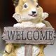 thumbnail image 5 of Squirrel Welcome Card Garden Welcome Decoration Kindergarten Courtyard Decoration Resin, 5 of 5