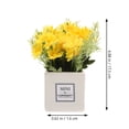 thumbnail image 2 of YSNOOWE Floral De Margarita Artificial Para Ambiente Sofisticado Y Sin Cuidados, 2 of 6