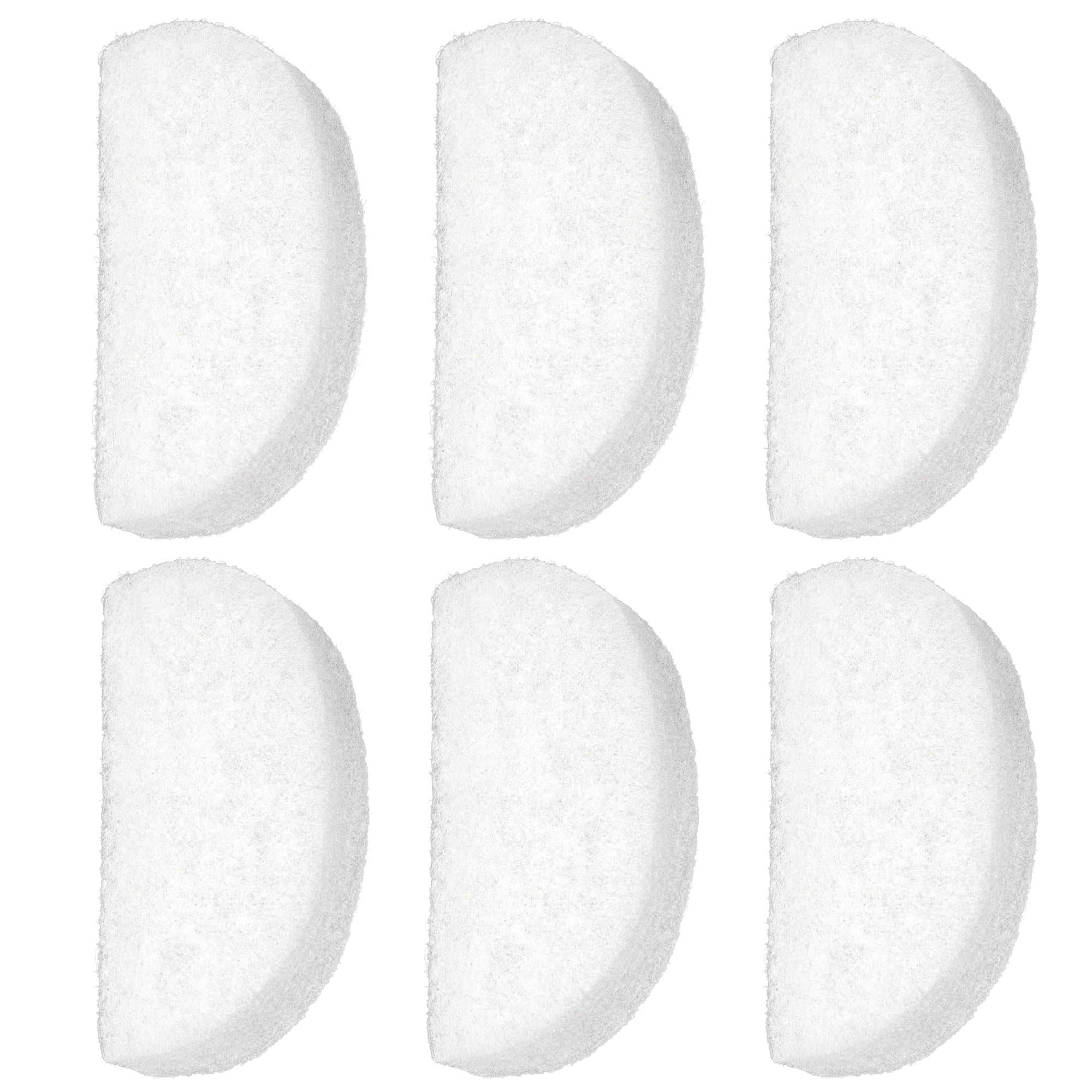 Qzbhct 16 Pcs Fine Filter Pad for Fluval 104 105 106 107 204 205 206 207 Canister Filter Aquarium Filter Sponge Replacement