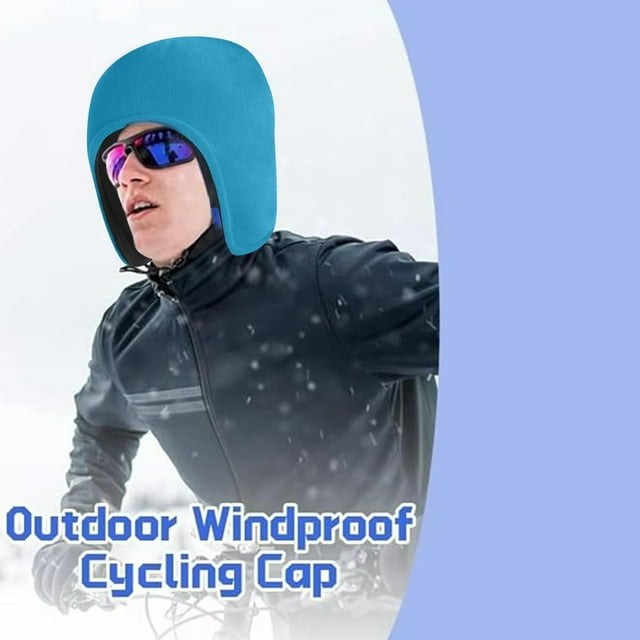 Skiing And Winter Cycling Cap With For Warmth And Windproof Comfort 54cm Top Diameter Compact Foldable Design Suitable For All Ages