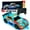 blue, variant on Hyper Drive: RC Lightning Racer - Blue-Teal-Orange - Light-Up Remote Control Car, High-Speed Play Vehicle, LED Lights, 2.4 GHz, 1:40 Scale, Kids 5+
