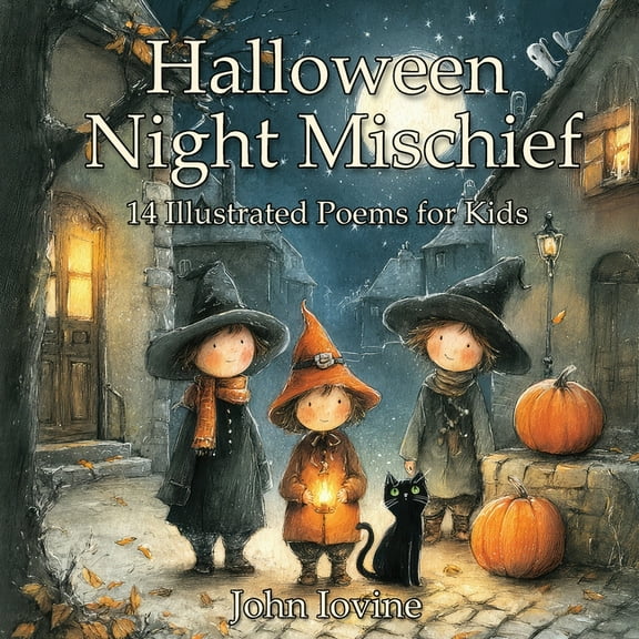 Halloween Night Mischief - 14 Illustrated Poems for Kids, (Paperback)
