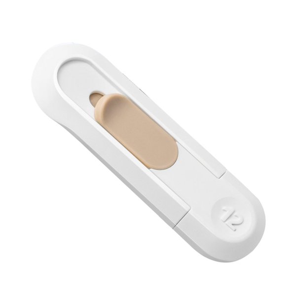 1Pcs Pocket Knife Portable Safe Sturdy Auto-Retract Uncrate Student Penknife Office Stationery