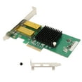 Hydanny PCIe Network Card Dual SFP Port 10 100 1000Mbps IEEE 802 3ad