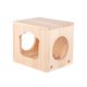 thumbnail image 1 of Nido de casa para pájaros, caja de hábitat de madera para pájaros para ventana, exterior, vista al jardín L, 1 of 9