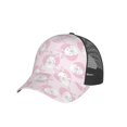 thumbnail image 6 of Lsque Cute Rabbit Printed Trucker Hat - Baseball Cap for Men Women - Breathable Mesh Side, Adjustable Fit - for Casual Wear, 6 of 7