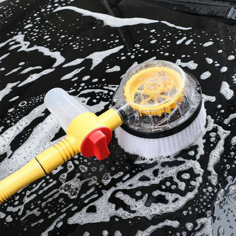 Car Wash Brush Set Easy Reach Rim Detailing Bristle for Wheel  Tire,Mats,Window