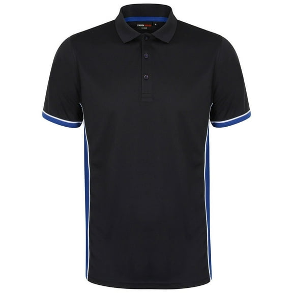 Finden & Hales Mens Contrast Panel Polo Shirt