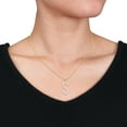 thumbnail image 4 of Everly Women's Cultured Pearl Yellow Gold Plated Necklace, 4 of 6