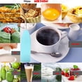thumbnail image 6 of OEFNTAC Stainless Steel Milk Coffee Frother Handheld Whisk Battery Operated Foam Maker Creamy Froth for Cappuccino Latte Milkshakes Hot Chocolate Quick Clean Easy Use Kitchen Tool Batteries Needed, 6 of 6