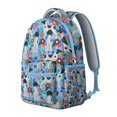 thumbnail image 2 of German Shorthaired Pointer Dog and Flower Backpack for School,Cute School Bag,Schoolbag with Adjustable Shoulder Straps & Padded Back,15.3"x11"x7.1"., 2 of 6