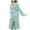 Green, variant on Hvyesh Kimono Robe for Women Long Hooded Bathrobe Trendy Terry Cloth Robes Knee Length Shawl Collar Towel Bathrobe Comfy Home Pajamas