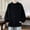 B_ Black, variant on Mens Cable Knit Pullover Sweater Winter Crew Neck Long Sleeve Vintage Ribbed Sweaters Solid Classic Pullover Black XXXXL