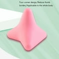 thumbnail image 3 of Silicon Massage Cone Solid Psoas Muscle Release Back Neck Scapula Foot Yoga Triangular Relax 1, 3 of 8