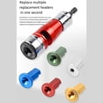 thumbnail image 3 of Binwennn Screwdrivers Cordless Screwdriver Rechargeable Battery Operated Screwdriver Electrician Wire Stripper Soft Wire Hard Wire Home Decoration Wire Peeling Specification Wire Peeling Machine, 3 of 8
