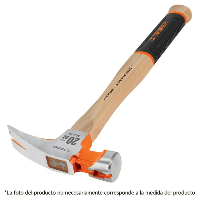Martillo Pulido Uña Recta 10 Oz Truper Truper MOR-10