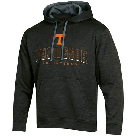 Tennessee Volunteers Crew Sweatshirt - Men's Russell Black Tennessee Volunteers Synthetic Pullover Hoodie