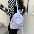 thumbnail image 4 of Lemon Kitten Moda Mini Mujeres Mochila Nylon Impermeable Bolsa Escolar Para Niñas Adolescentes Antirrobo Estudiante Bolsas De Hombro Ocio Viaje, 4 of 4