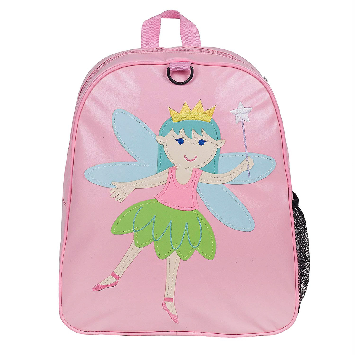 Wildkin Fairy Princess Pink Embroidered Kids Backpack for Boys and Girls - image 3 of 5