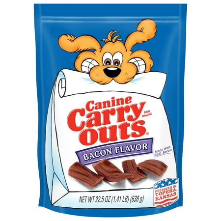 UPC: 0079100520251 | Canine Carry Outs Bacon Flavor Dog Treats  22.5 oz Bag
