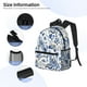 thumbnail image 3 of Easygdp Blue Paisley Mochila Casual para Portátil, Mochila para Escuela, Viajes, Negocios, 3 of 6