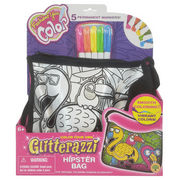 Fashions You Color Glitterazzi Color Your Own Flamingo Hipster Bag