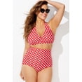 thumbnail image 4 of Swimsuits for All Diva Halter High Waist Bikini Set, 4 of 4