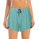thumbnail image 2 of Balery Teal Green Glitter Pantalones cortos deportivos para mujer con forro y dos bolsillos, elásticos, para entrenamiento, gimnasio, yoga-Medium, 2 of 7