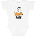 thumbnail image 3 of Inktastic Lab Life is Ruff Yellow Lab Boys or Girls Baby Bodysuit, 3 of 5