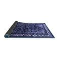 thumbnail image 2 of Ahgly Company Indoor Round Persian Blue Traditional Area Rugs, 4' Round, 2 of 4