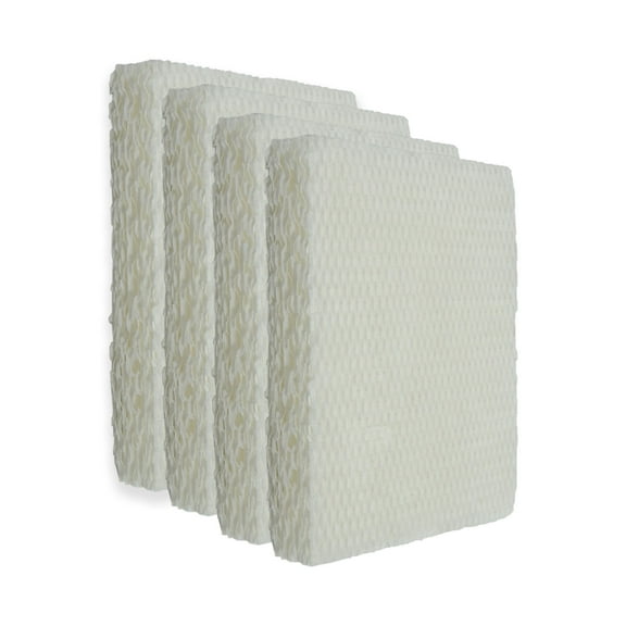PUREBURG HFT600 Replacement Wick Filters Compatible with Honeywell HFT600 Fits HEV615 and HEV620 Series Top Fill Tower humidifier,Filter T, 4-Pack