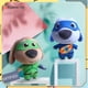 thumbnail image 3 of Clover 28 cm Talking Tom Cat Hero Doll Series dibujos animados lindos niños creativos juguetes de peluche regalo de Navidad decoración del partido JadeP Peluche Gato Talking Tom Clover 28cm, 3 of 7