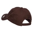 thumbnail image 3 of Halloween with Pumpkin Patched Unstructured Cap - Brown OSFM, 3 of 5