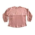 thumbnail image 2 of Victoria's Secret Pink Varsity Crew Sweatshirt Dusty Rose Pink Size Large New, 2 of 2