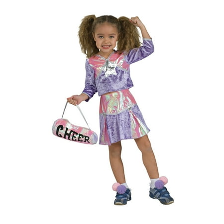 Toddler size Go Team Star Cheerleader Costume - fits sizes 2-4