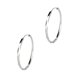thumbnail image 2 of 1pair Simple Circle Pendientes Creative Fashion Ear Cadenas Mujeres Joyerías Silver, 2 of 6