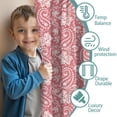 thumbnail image 3 of Blackout Kids Curtains,Paisley Pattern Childrens Insulated Curtains Set Of 2,Bedroom Essentials,Toddler Room Decor 42"x63"(106x160cm), 3 of 4