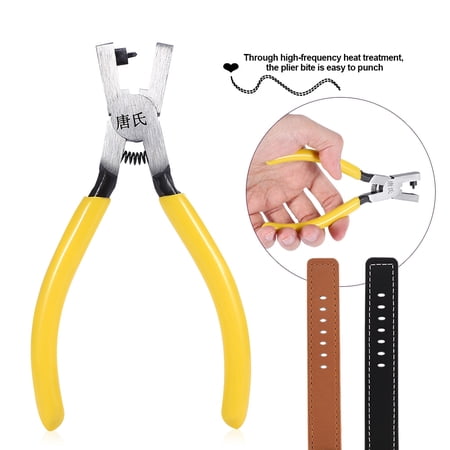 

Hole Puncher Anti-Rust Watch Hole Puncher Plastic Grip For Home