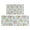 Pioneer Flower Floral-1, variant on Pioneer Flower Floral Print Pattern Kitchen Rugs Sets Of 2, Anti Fatigue Non Slip Washable Floor Mats for Kitchen Sink Laundry, 17X30 Inch 17X47 Inch