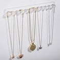 thumbnail image 4 of 2 perchas para collares, estante para joyas montado en la pared, organizador de collares autoadhesivo, estante para exhibición de joyas, gancho para almacenamiento de joyas, utilizado para collares, pendientes, pulseras oso de fresa Electrónica, 4 of 5