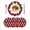 Red, variant on 15 Inch Round Placemats Set of 4, Red Christmas Snowman Non Slip Heat Insulation PP Table Mats, Winter Xmas Snowflake Cute Washable Place Mats for Kitchen Dining Party Table Decor