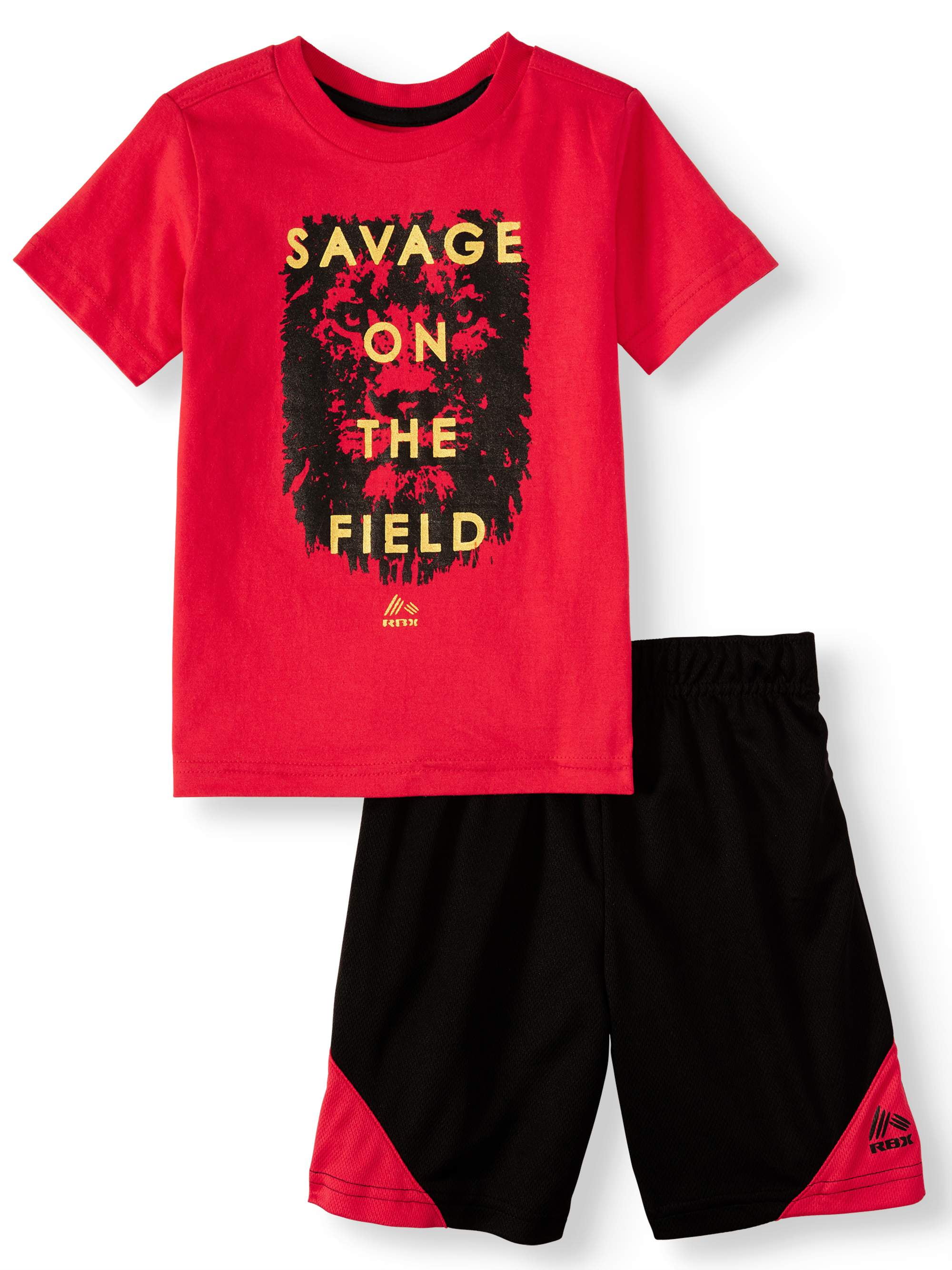 Tee and Pant Set RBX Boys Fleece Jacket
