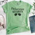 thumbnail image 2 of Princess Security Shirt, Unisex Women's Men's Shirt, Funny Princess Shirt, Princess Vacation Tee Theme Park, Heather Apple Green, 3X-Large, 2 of 6