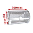 thumbnail image 1 of Panier de Barbecue en Acier Inoxydable Outil de Barbecue Extérieur 140*230mm 140*250mm, 1 of 4